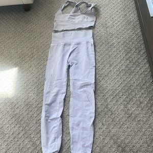 Light purple / lavender free people movement set